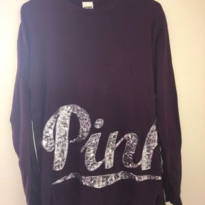 Pink long sleeve shirt